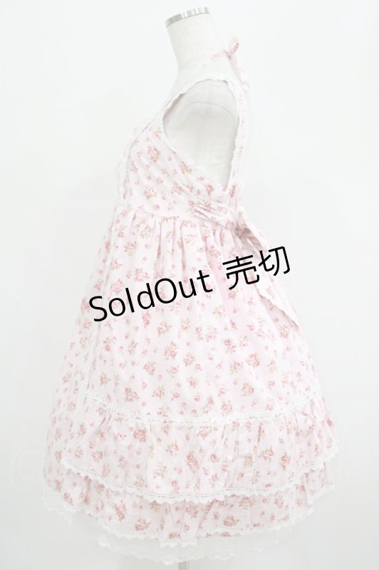 画像2: BABY,THE STARS SHINE BRIGHT / ロココローズ柄ベビードールジャンパースカート Free ピンク H-25-07-19-1012-BA-OP-NS-ZH (2)