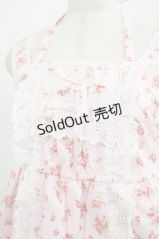 画像4: BABY,THE STARS SHINE BRIGHT / ロココローズ柄ベビードールジャンパースカート Free ピンク H-25-07-19-1012-BA-OP-NS-ZH (4)