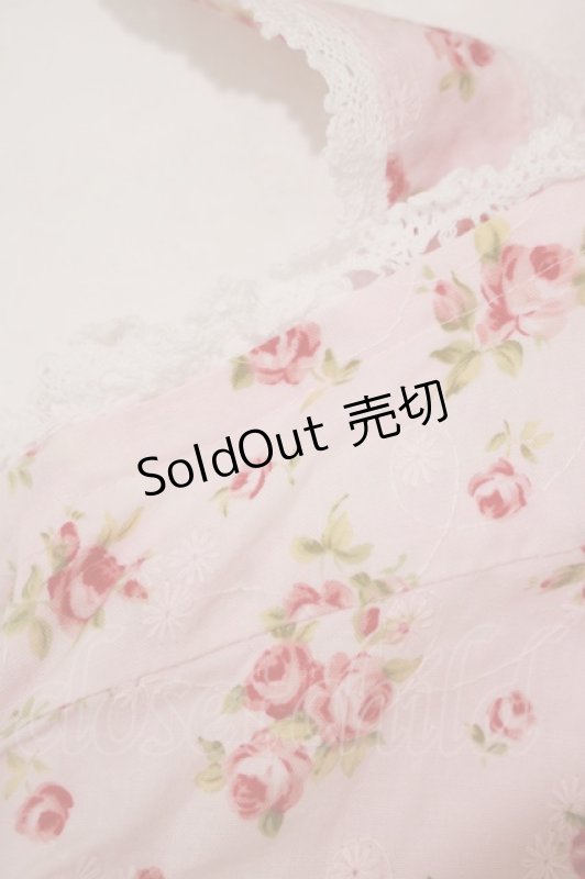 画像5: BABY,THE STARS SHINE BRIGHT / ロココローズ柄ベビードールジャンパースカート Free ピンク H-25-07-19-1012-BA-OP-NS-ZH (5)