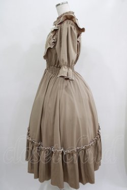 画像2: m petit by misako / NINA'SコラボAMハイショクメローワンピース S ベージュ H-25-07-19-1014-LO-OP-NS-ZH