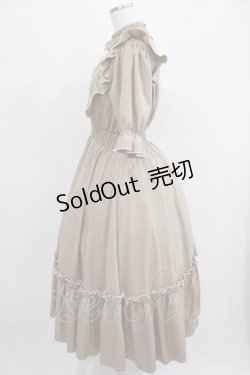 画像2: m petit by misako / NINA'SコラボAMハイショクメローワンピース S ベージュ H-25-07-19-1014-LO-OP-NS-ZH