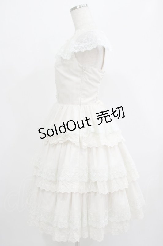 画像2: Innocent World / ローズドゥマリエドレス M アイボリー H-25-07-19-1021-IW-OP-NS-ZH (2)