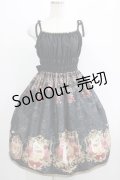 Enchantlic Enchantilly / Queen Cat〜トランプの国〜ジャンパースカート Free ブラック H-25-07-19-1003-LO-OP-NS-ZH