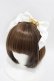 画像1: Angelic Pretty / Angelicプレートグログランリボンカチューシャ  シロ H-25-07-19-008-AP-AC-NS-ZH (1)