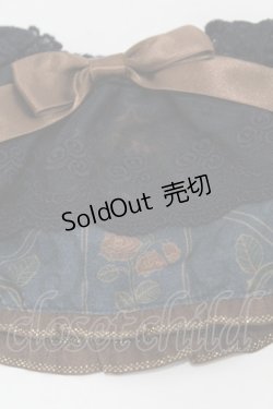 画像2: ALICE and the PIRATES / Mystical emotion〜クリスの心の囁き〜柄クリスのフリルケープ  ネイビー H-25-07-19-012-PA-ZA-NS-ZH