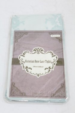 画像1: Victorian maiden / Victorianローズレースタイツ  ミント H-25-07-19-014-CL-ZA-NS-ZH
