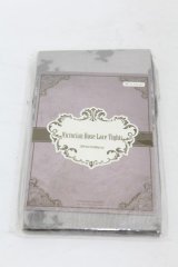 Victorian maiden / Victorianローズレースタイツ  グレー H-25-07-19-015-CL-ZA-NS-ZH