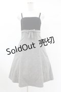 an another angelus / 別珍切替ヘリンボーンワンピース Free BLACK H-25-07-19-021-CA-OP-NS-ZH
