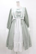 axes femme kawaii / リナズワンピース M グリーン H-25-07-19-025-AX-OP-NS-ZH