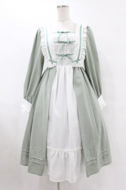画像1: axes femme kawaii / リナズワンピース M グリーン H-25-07-19-025-AX-OP-NS-ZH