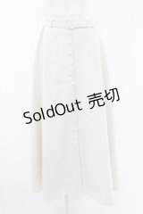an another angelus / フロント釦フレアースカート Free IVORY H-25-07-19-032-CA-SK-NS-ZH
