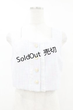 画像1: Ank Rouge / ファンシーツイードビスチェ M パープル H-25-07-19-039-CA-TO-NS-ZH