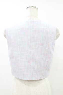 画像2: Ank Rouge / ファンシーツイードビスチェ M パープル H-25-07-19-039-CA-TO-NS-ZH