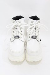 YOSUKE / 厚底スニーカー 23.0 白 H-25-07-20-001-PU-SH-KB-ZH