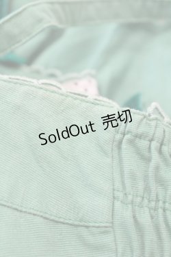 画像4: Emily Temple cute / プードル別珍リボンノースリーブワンピース  グリーン H-25-07-20-027-ET-OP-KB-ZH