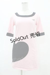 MILK / Big Heartドレス  ピンク H-25-07-20-033-ML-OP-KB-ZH