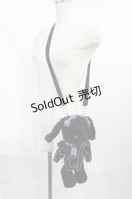 画像1: BABY,THE STARS SHINE BRIGHT / うさくみゃポシェット  ブラック H-25-07-20-1031-BA-BG-NS-ZH (1)