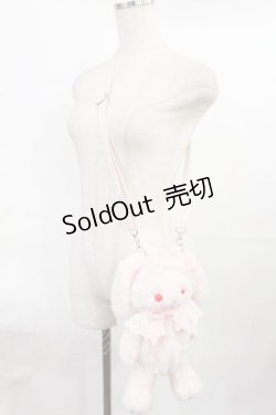 画像1: BABY,THE STARS SHINE BRIGHT / うさくみゃポシェット  ピンク H-25-07-20-1032-BA-BG-NS-ZH