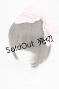 metamorphose / パール付サイドリボンカチューシャ  ピンク H-25-07-20-1041-ME-AC-NS-ZH