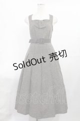 an another angelus / フロントタイツイードジャンパースカート Free BROWN H-25-07-20-1006-CA-OP-NS-ZT141
