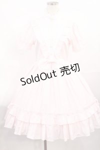 BABY,THE STARS SHINE BRIGHT / ストライプ庭園ワンピース&カチューシャ Free ピンク H-25-07-20-1007-BA-OP-NS-ZH