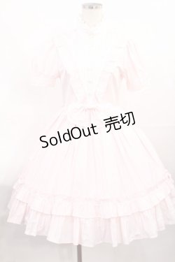 画像1: BABY,THE STARS SHINE BRIGHT / ストライプ庭園ワンピース&カチューシャ Free ピンク H-25-07-20-1007-BA-OP-NS-ZH