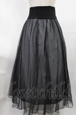 画像2: EATME / ダブルベルトチュールスカート S ミックス H-25-07-20-1010-LO-SK-NS-ZH