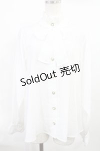 Physical Drop / スタンドカラーハートホ゛タンブラウス Free オフ H-25-07-20-1016-LO-BL-NS-ZH