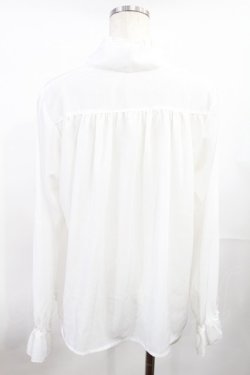 画像2: Physical Drop / スタンドカラーハートホ゛タンブラウス Free オフ H-25-07-20-1016-LO-BL-NS-ZH