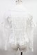 画像3: Angelic Pretty / リボンブローチ付フリルブラウス(2007年) Free オフ/ピンク H-25-07-20-1023-AP-BL-NS-ZH (3)
