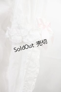 画像5: Angelic Pretty / リボンブローチ付フリルブラウス(2007年) Free オフ/ピンク H-25-07-20-1023-AP-BL-NS-ZH