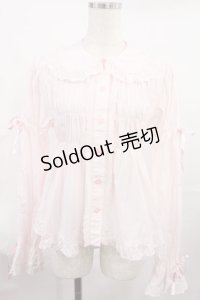 BABY,THE STARS SHINE BRIGHT / ベビードールブラウス Free ピンク H-25-07-20-1024-BA-BL-NS-ZH