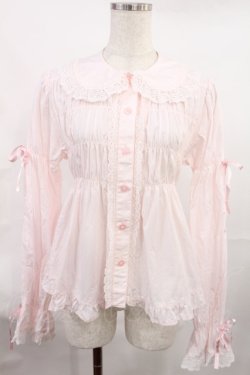 画像1: BABY,THE STARS SHINE BRIGHT / ベビードールブラウス Free ピンク H-25-07-20-1024-BA-BL-NS-ZH