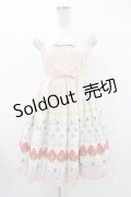 Emily Temple cute / デコレーションケーキノースリーブワンピース  ピンク H-25-07-20-023-ET-OP-KB-ZH