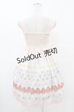 画像2: Emily Temple cute / デコレーションケーキノースリーブワンピース  ピンク H-25-07-20-023-ET-OP-KB-ZH