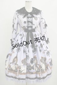 Angelic Pretty / Princess Catワンピース Free ラベンダー H-25-07-21-001-AP-OP-NS-ZH