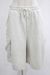 Ank Rouge / Bemqinサイドポケットハーフパンツ M グレー H-25-07-21-026-CA-PA-NS-ZH