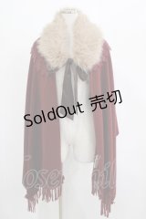axes femme / ファーティペット付きストール Free  H-25-07-21-027-AX-TO-NS-ZH