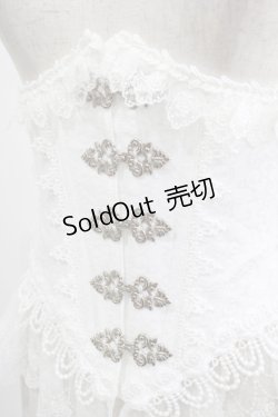 画像4: ALICE and the PIRATES / Betrayals〜薔薇の思惑〜コルセット Free オフ白 H-25-07-21-037-PA-ZA-NS-ZH