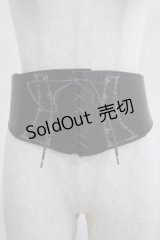 axes femme / 刺繍入りコルセットベルト Free ブラック H-25-07-21-039-AX-ZA-NS-ZH