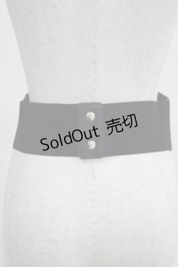 画像2: axes femme / 刺繍入りコルセットベルト Free ブラック H-25-07-21-039-AX-ZA-NS-ZH