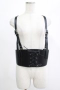 axes femme / コルセットハーネスベルト Free ブラック H-25-07-21-040-AX-TO-NS-ZH