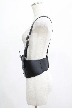 画像2: axes femme / コルセットハーネスベルト Free ブラック H-25-07-21-040-AX-TO-NS-ZH