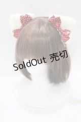 BABY,THE STARS SHINE BRIGHT / ねこみみクリップ  オフ白 H-25-07-21-064-BA-AC-NS-ZH