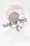 BABY,THE STARS SHINE BRIGHT / Le Bouquet Eternel柄ボンネット  オフ白 H-25-07-21-066-BA-AC-NS-ZH