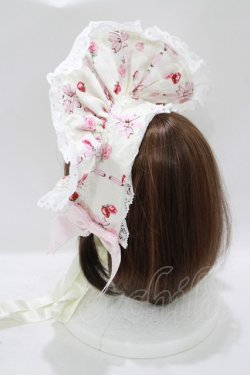 画像2: BABY,THE STARS SHINE BRIGHT / Le Bouquet Eternel柄ボンネット  オフ白 H-25-07-21-066-BA-AC-NS-ZH