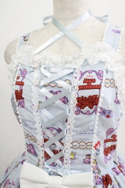 画像6: metamorphose / Disney Alice in Wonderlandジャンパースカートセット サイズ1（通常サイズ） サックス H-25-07-21-004-ME-OP-NS-ZH