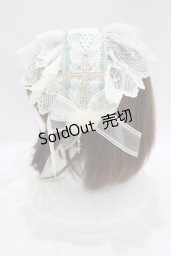 画像2: BABY,THE STARS SHINE BRIGHT / MariaのSisterヘッドドレス  グリーン H-25-07-21-071-BA-AC-NS-ZH