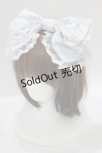 BABY,THE STARS SHINE BRIGHT / Marie-Antoinette〜華麗なる輝きに秘めた永遠の想い〜柄カチューシャ  サックス H-25-07-21-072-BA-AC-NS-ZH