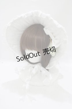 画像1: ALICE and the PIRATES / Memoire de Rose ボンネット  オフ白 H-25-07-21-073-PA-AC-NS-ZH